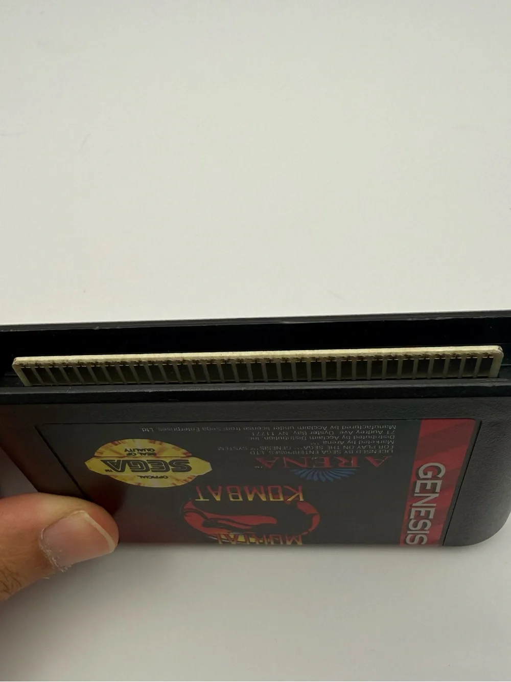 Arena Mortal Kombat for Sega Genesis Video Game Cartridge (Mortal Kombat Series)